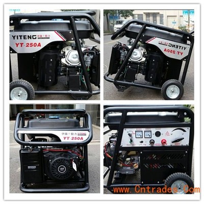 进口品质250A汽油发电焊机，为武汉企业网站建设注入工业动力